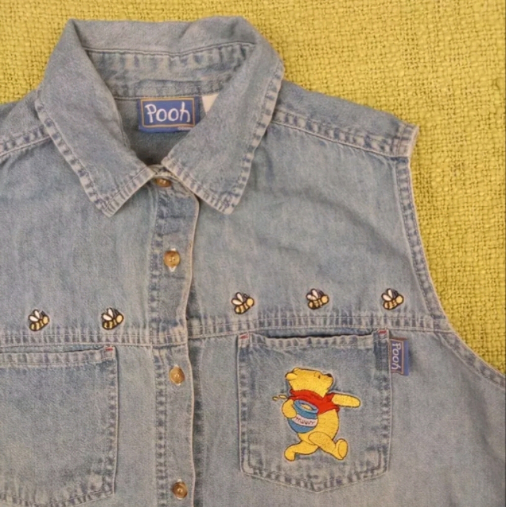 Vintage '90s Winnie the Pooh button-down shirt